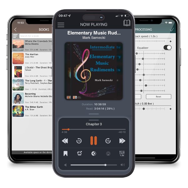 Download fo free audiobook Elementary Music Rudiments Intermediate by Mark Sarnecki and listen anywhere on your iOS devices in the ListenBook app.