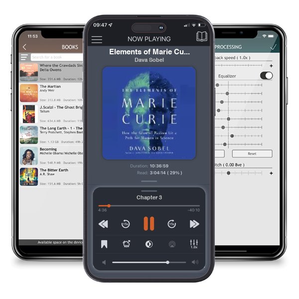 Download fo free audiobook Elements of Marie Curie by Dava Sobel and listen anywhere on your iOS devices in the ListenBook app.