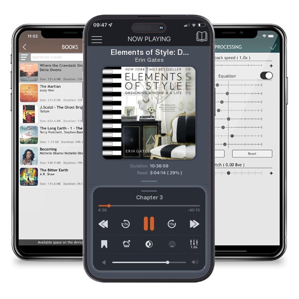 Download fo free audiobook Elements of Style: Designing a Home and a Life by Erin Gates and listen anywhere on your iOS devices in the ListenBook app.