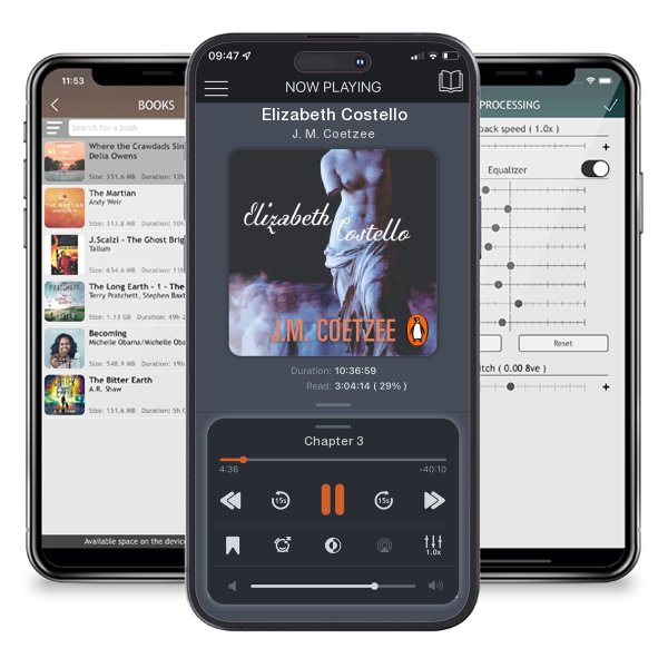 Download fo free audiobook Elizabeth Costello by J. M. Coetzee and listen anywhere on your iOS devices in the ListenBook app.