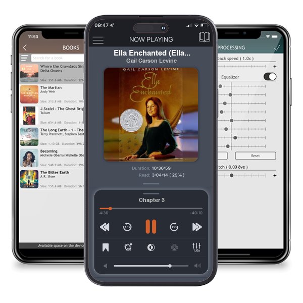 Download fo free audiobook Ella Enchanted (Ella Enchanted, #1) by Gail Carson Levine and listen anywhere on your iOS devices in the ListenBook app.
