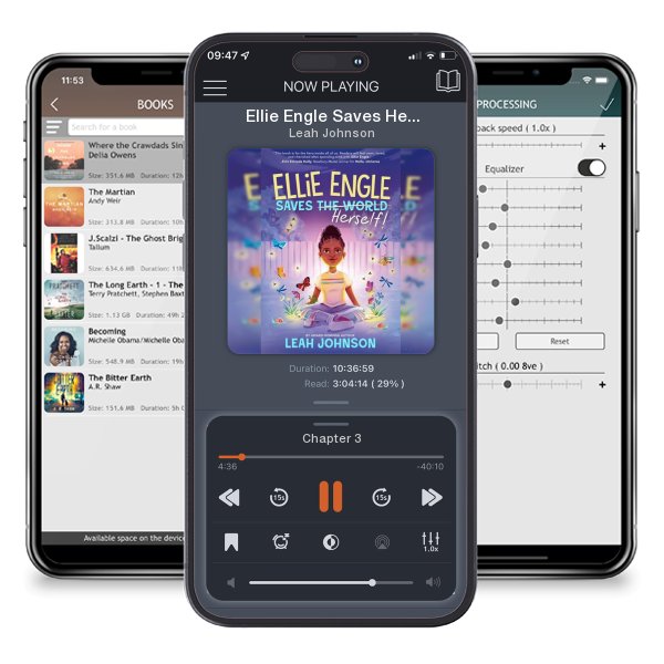 Download fo free audiobook Ellie Engle Saves Herself by Leah Johnson and listen anywhere on your iOS devices in the ListenBook app.