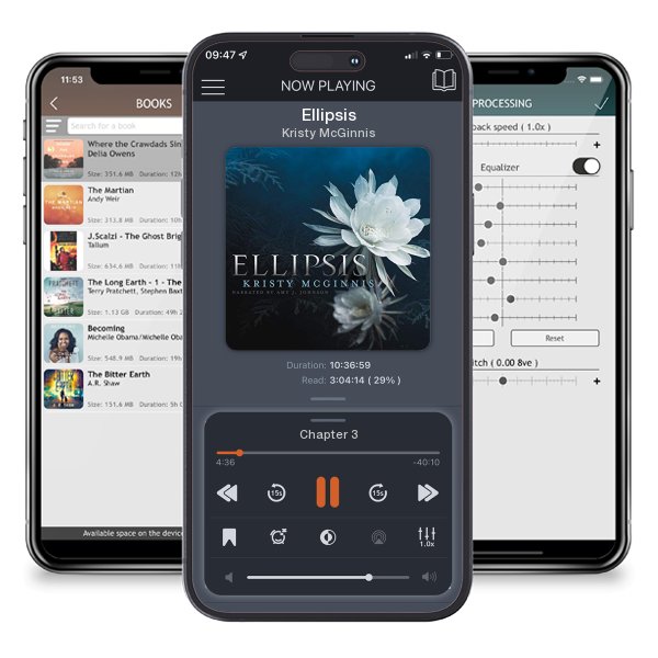 Download fo free audiobook Ellipsis by Kristy McGinnis and listen anywhere on your iOS devices in the ListenBook app.