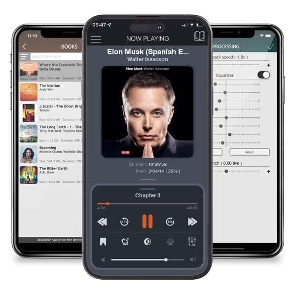 Descargar audiolibro gratis Elon Musk (Spanish Edition) by Walter Isaacson y escuchar en cualquier lugar en sus dispositivos iOS en la aplicación ListenBook.