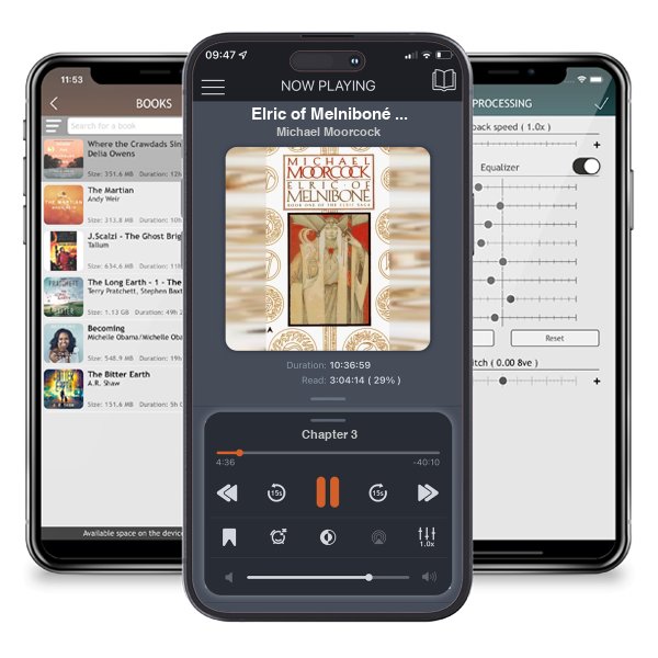 Download fo free audiobook Elric of Melniboné (The Elric Saga, #1) by Michael Moorcock and listen anywhere on your iOS devices in the ListenBook app.