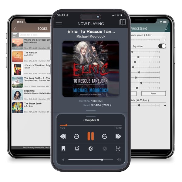 Download fo free audiobook Elric: To Rescue Tanelorn (Chronicles of the Last Emperor of Melniboné, #2) by Michael Moorcock and listen anywhere on your iOS devices in the ListenBook app.