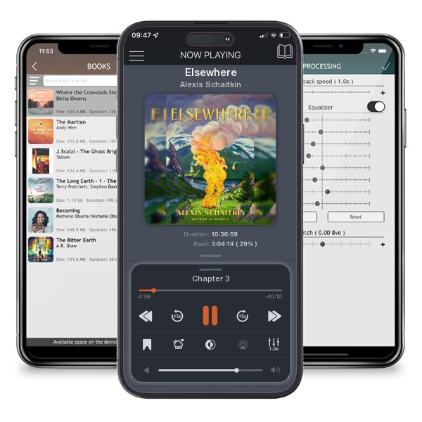 Download fo free audiobook Elsewhere by Alexis Schaitkin and listen anywhere on your iOS devices in the ListenBook app.