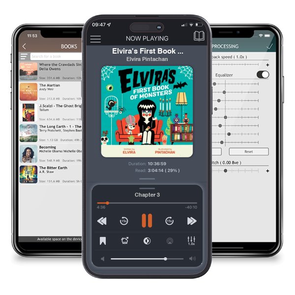 Download fo free audiobook Elvira\'s First Book of Monsters by Elvira Pintachan and listen anywhere on your iOS devices in the ListenBook app.