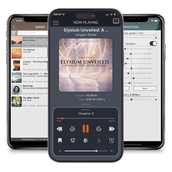 Download fo free audiobook Elysium Unveiled: A Visual Odyssey of Life Eternal by Jurgen Ziewe and listen anywhere on your iOS devices in the ListenBook app.