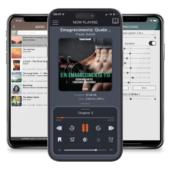 Download fo free audiobook Emagrecimento: Quebrando Mitos e Mudando Paradigmas by Paulo Gentil and listen anywhere on your iOS devices in the ListenBook app.