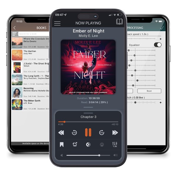 Download fo free audiobook Ember of Night by Molly E. Lee and listen anywhere on your iOS devices in the ListenBook app.