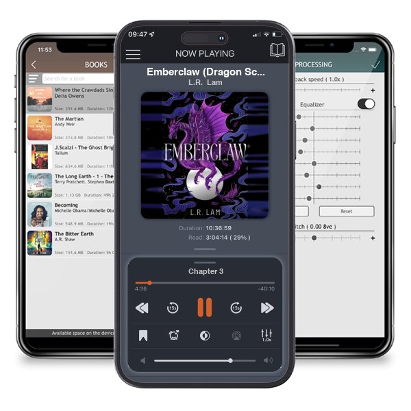 Download fo free audiobook Emberclaw (Dragon Scales, #2) by L.R. Lam and listen anywhere on your iOS devices in the ListenBook app.
