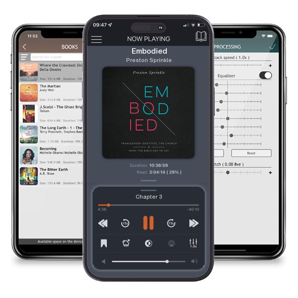 Download fo free audiobook Embodied by Preston Sprinkle and listen anywhere on your iOS devices in the ListenBook app.
