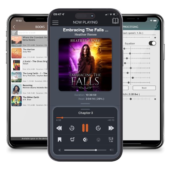Download fo free audiobook Embracing The Falls (The Falls Trilogy, #3) by Heather Renee and listen anywhere on your iOS devices in the ListenBook app.