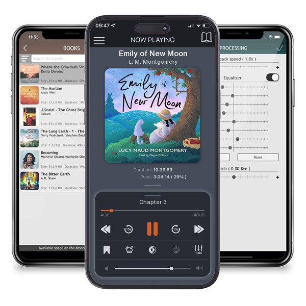 Download fo free audiobook Emily of New Moon by L. M. Montgomery and listen anywhere on your iOS devices in the ListenBook app.