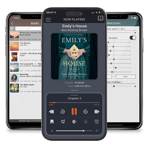 Download fo free audiobook Emily's House by Amy Belding Brown and listen anywhere on your iOS devices in the ListenBook app.