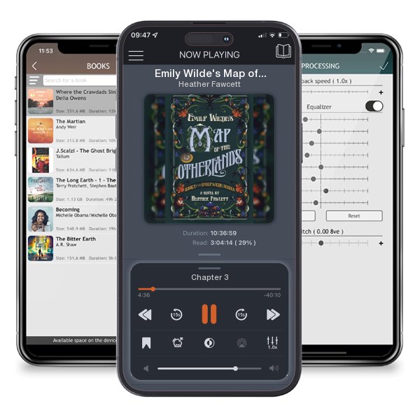 Download fo free audiobook Emily Wilde's Map of the Otherlands by Heather Fawcett and listen anywhere on your iOS devices in the ListenBook app.