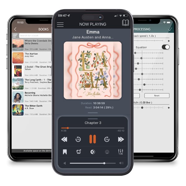 Download fo free audiobook Emma by Jane Austen and Anna Bond and listen anywhere on your iOS devices in the ListenBook app.