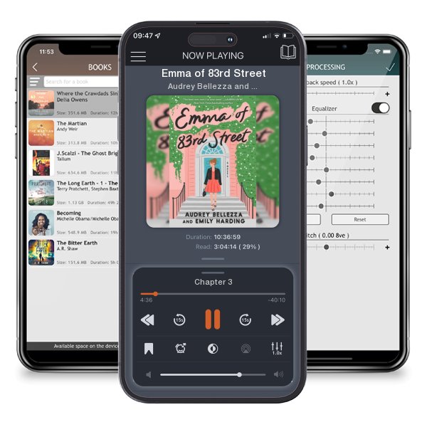 Download fo free audiobook Emma of 83rd Street by Audrey Bellezza and Emily Harding and listen anywhere on your iOS devices in the ListenBook app.