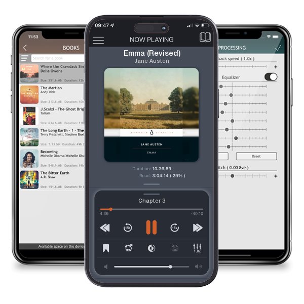 Download fo free audiobook Emma (Revised) by Jane Austen and listen anywhere on your iOS devices in the ListenBook app.