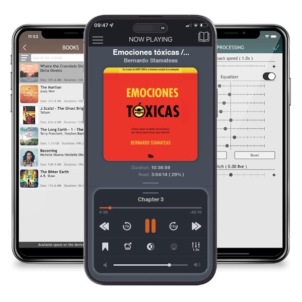 Descargar audiolibro gratis Emociones tóxicas / Toxic Emotions by Bernardo Stamateas y escuchar en cualquier lugar en sus dispositivos iOS en la aplicación ListenBook.