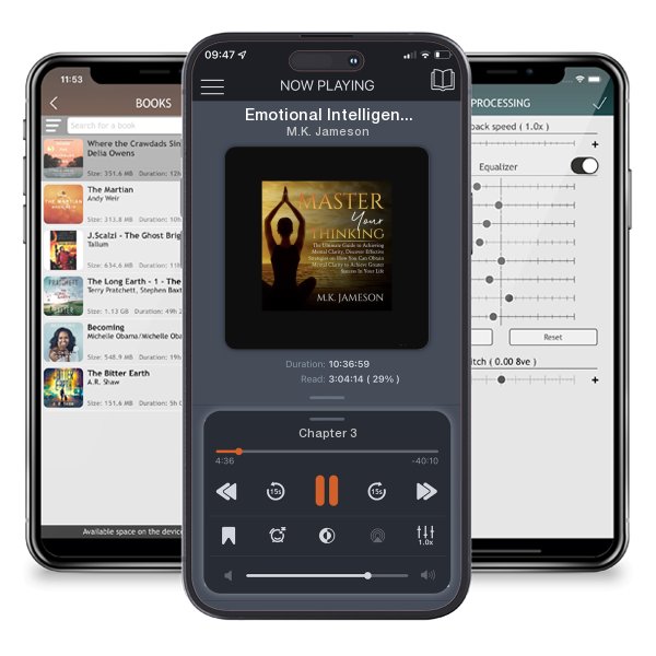 Download fo free audiobook Emotional Intelligence: The Ultimate Guide to Developing Your Emotional Intelligence, Discover Effective Ways on How to Develop Self-Awareness to Improve Your Relationships in Life by M.K. Jameson and listen anywhere on your iOS devices in the ListenBook app.