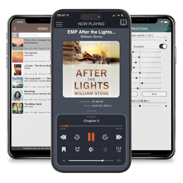 Download fo free audiobook EMP After the Lights: An EMP Post Apocalypse Prepper Survival Thriller by William Stone and listen anywhere on your iOS devices in the ListenBook app.