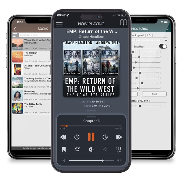 Download fo free audiobook EMP: Return of the Wild West: The Complete Series by Grace Hamilton and listen anywhere on your iOS devices in the ListenBook app.