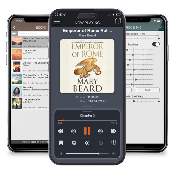 Download fo free audiobook Emperor of Rome Ruling the Ancient Roman World by Mary Beard and listen anywhere on your iOS devices in the ListenBook app.