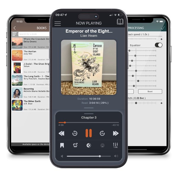 Download fo free audiobook Emperor of the Eight Islands by Lian Hearn and listen anywhere on your iOS devices in the ListenBook app.