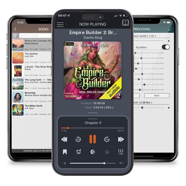 Download fo free audiobook Empire Builder 2: Breed, Populate, Conquer by Dante King and listen anywhere on your iOS devices in the ListenBook app.