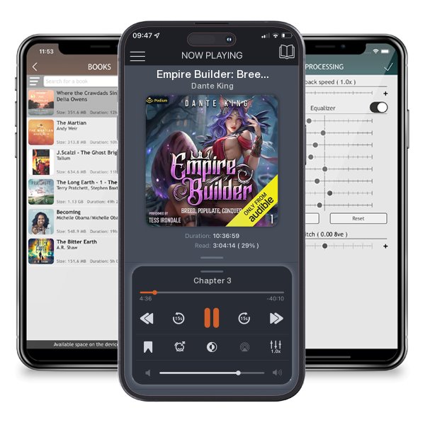 Download fo free audiobook Empire Builder: Breed, Populate, Conquer by Dante King and listen anywhere on your iOS devices in the ListenBook app.