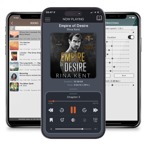 Download fo free audiobook Empire of Desire by Rina Kent and listen anywhere on your iOS devices in the ListenBook app.
