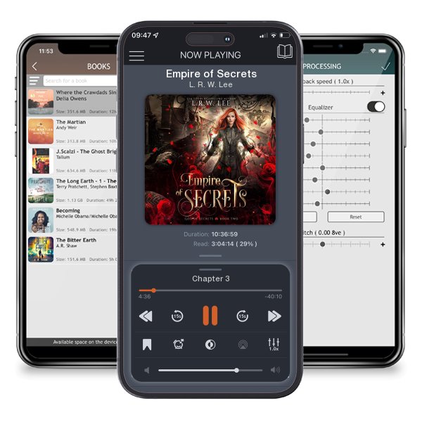 Download fo free audiobook Empire of Secrets by L. R. W. Lee and listen anywhere on your iOS devices in the ListenBook app.