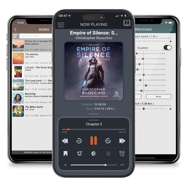 Download fo free audiobook Empire of Silence: Sun Eater, Book 1 by Christopher Ruocchio and listen anywhere on your iOS devices in the ListenBook app.