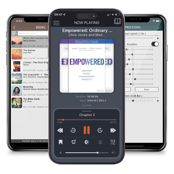 Download fo free audiobook Empowered: Ordinary People, Extraordinary Products by Chris Jones and Marty Cagan and listen anywhere on your iOS devices in the ListenBook app.