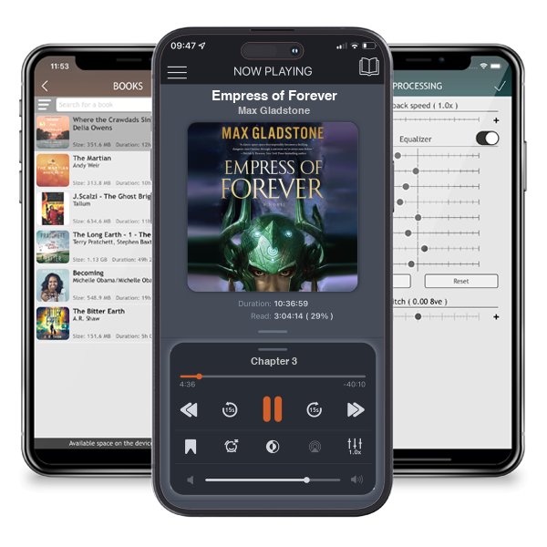 Download fo free audiobook Empress of Forever by Max Gladstone and listen anywhere on your iOS devices in the ListenBook app.