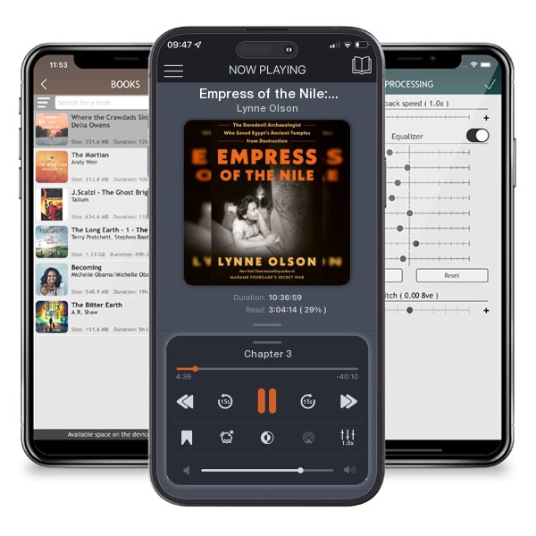 Download fo free audiobook Empress of the Nile: The Daredevil Archaeologist Who Saved... by Lynne Olson and listen anywhere on your iOS devices in the ListenBook app.