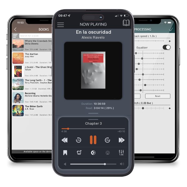 Download fo free audiobook En la oscuridad by Alexis Ravelo and listen anywhere on your iOS devices in the ListenBook app.