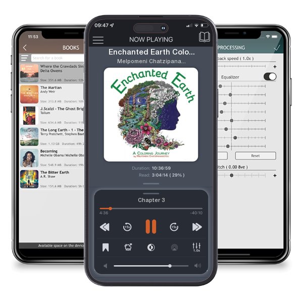 Download fo free audiobook Enchanted Earth Coloring Book by Melpomeni Chatzipanagiotou and listen anywhere on your iOS devices in the ListenBook app.
