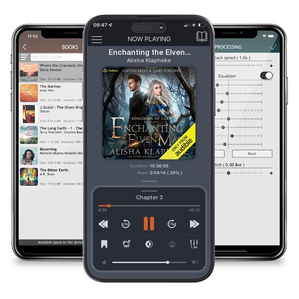 Download fo free audiobook Enchanting the Elven Mage by Alisha Klapheke and listen anywhere on your iOS devices in the ListenBook app.