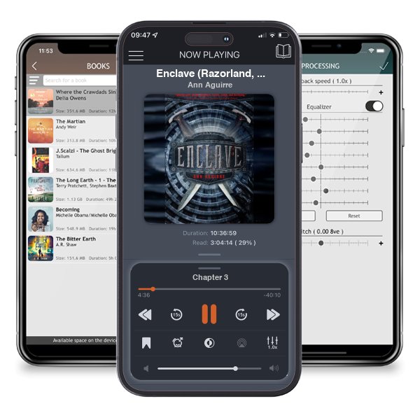 Download fo free audiobook Enclave (Razorland, #1) by Ann Aguirre and listen anywhere on your iOS devices in the ListenBook app.