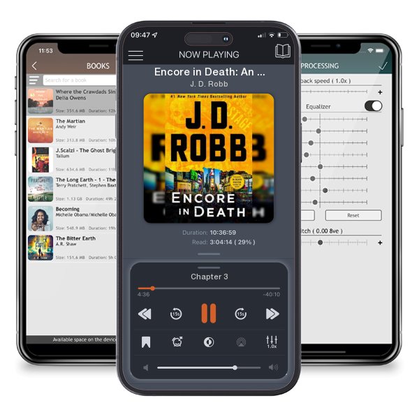 Download fo free audiobook Encore in Death: An Eve Dallas Novel by J. D. Robb and listen anywhere on your iOS devices in the ListenBook app.