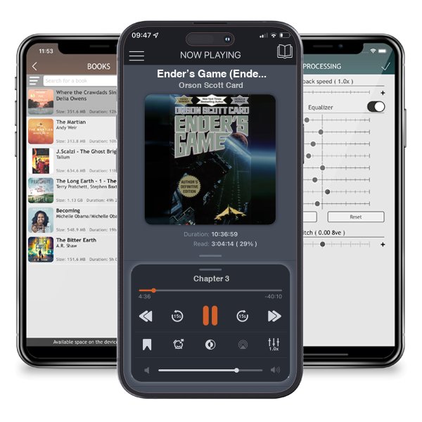 Download fo free audiobook Ender’s Game (Ender\'s Saga, #1) by Orson Scott Card and listen anywhere on your iOS devices in the ListenBook app.