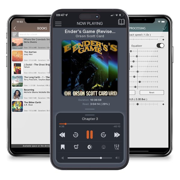 Download fo free audiobook Ender's Game (Revised) by Orson Scott Card and listen anywhere on your iOS devices in the ListenBook app.