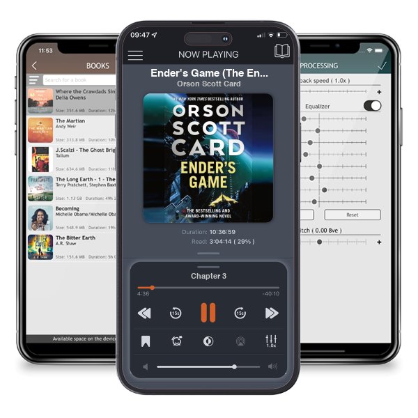 Download fo free audiobook Ender\'s Game (The Ender Saga, 1) by Orson Scott Card and listen anywhere on your iOS devices in the ListenBook app.