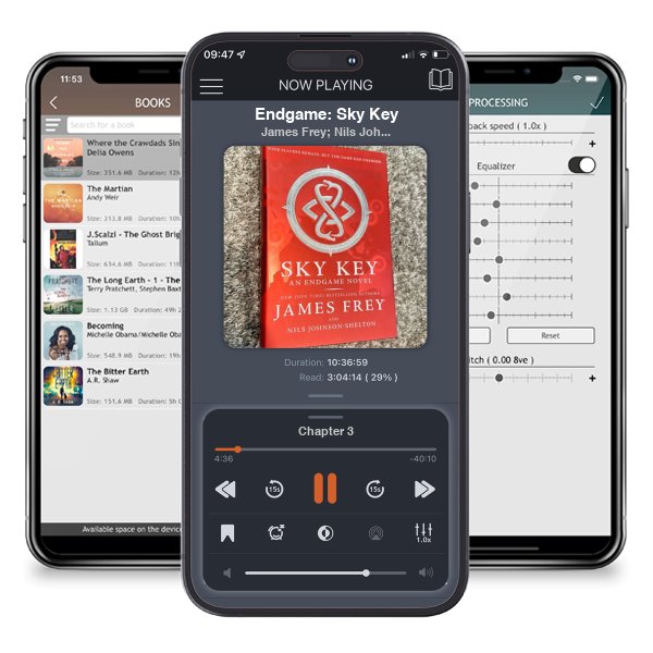 Download fo free audiobook Endgame: Sky Key by James Frey; Nils Johnson-Shelton and listen anywhere on your iOS devices in the ListenBook app.