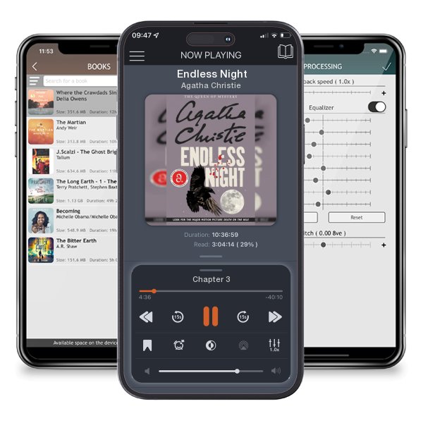 Download fo free audiobook Endless Night by Agatha Christie and listen anywhere on your iOS devices in the ListenBook app.