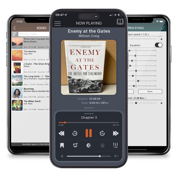 Download fo free audiobook Enemy at the Gates by William Craig and listen anywhere on your iOS devices in the ListenBook app.