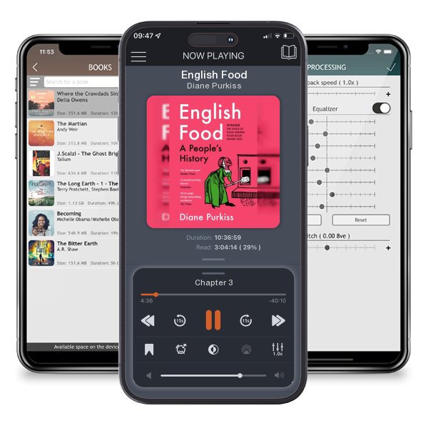 Download fo free audiobook English Food by Diane Purkiss and listen anywhere on your iOS devices in the ListenBook app.